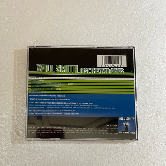 Will Smith’s CD "Just the Two of Us” released July, 1998 as his 4th studio album - Picture 4 of 5